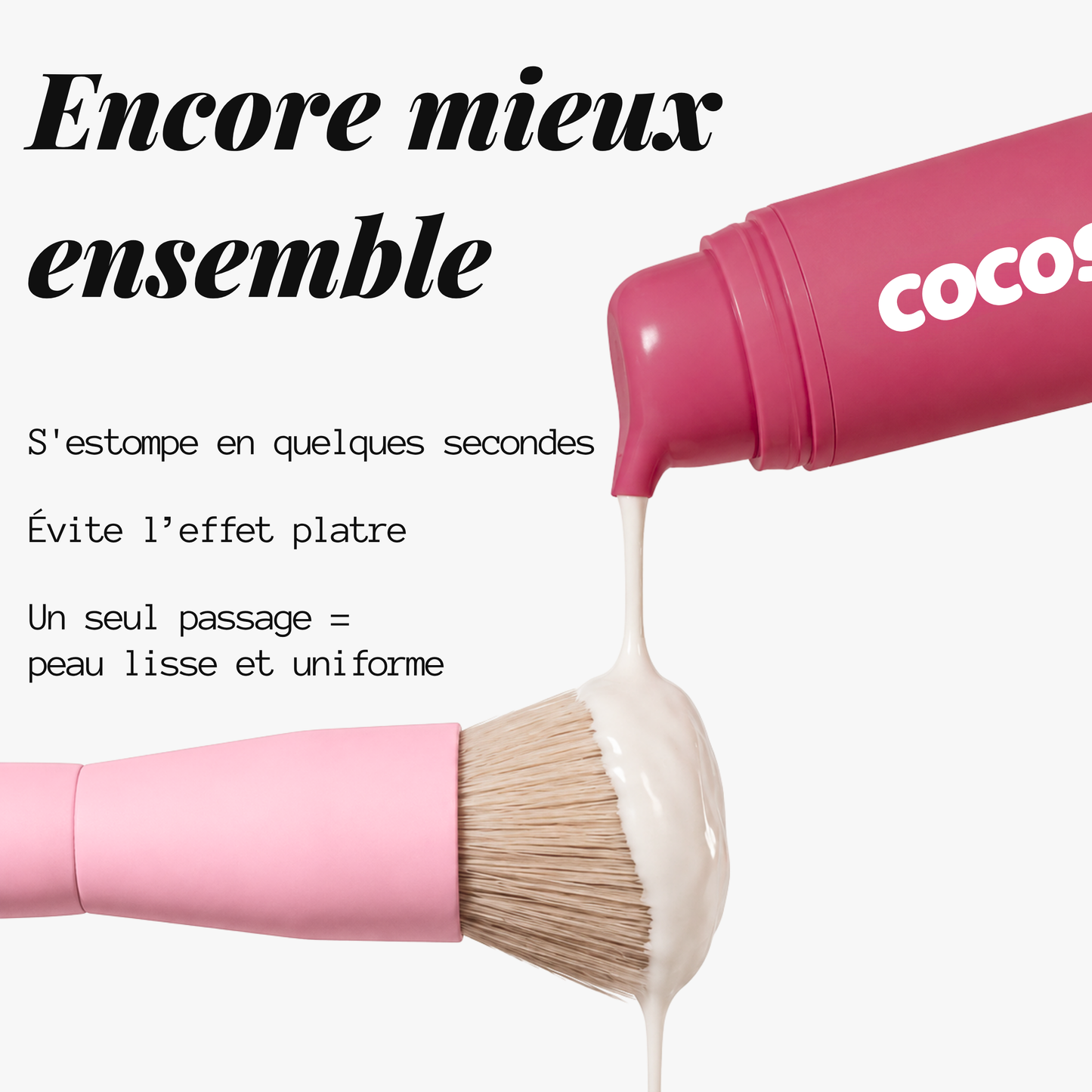 Fond de teint à changement de couleur